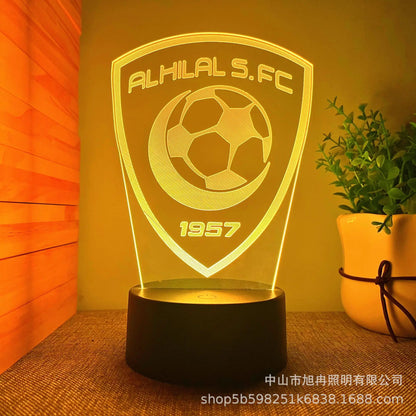 DreamKick Soccer Lamp - Enchanting Night Light for Kids