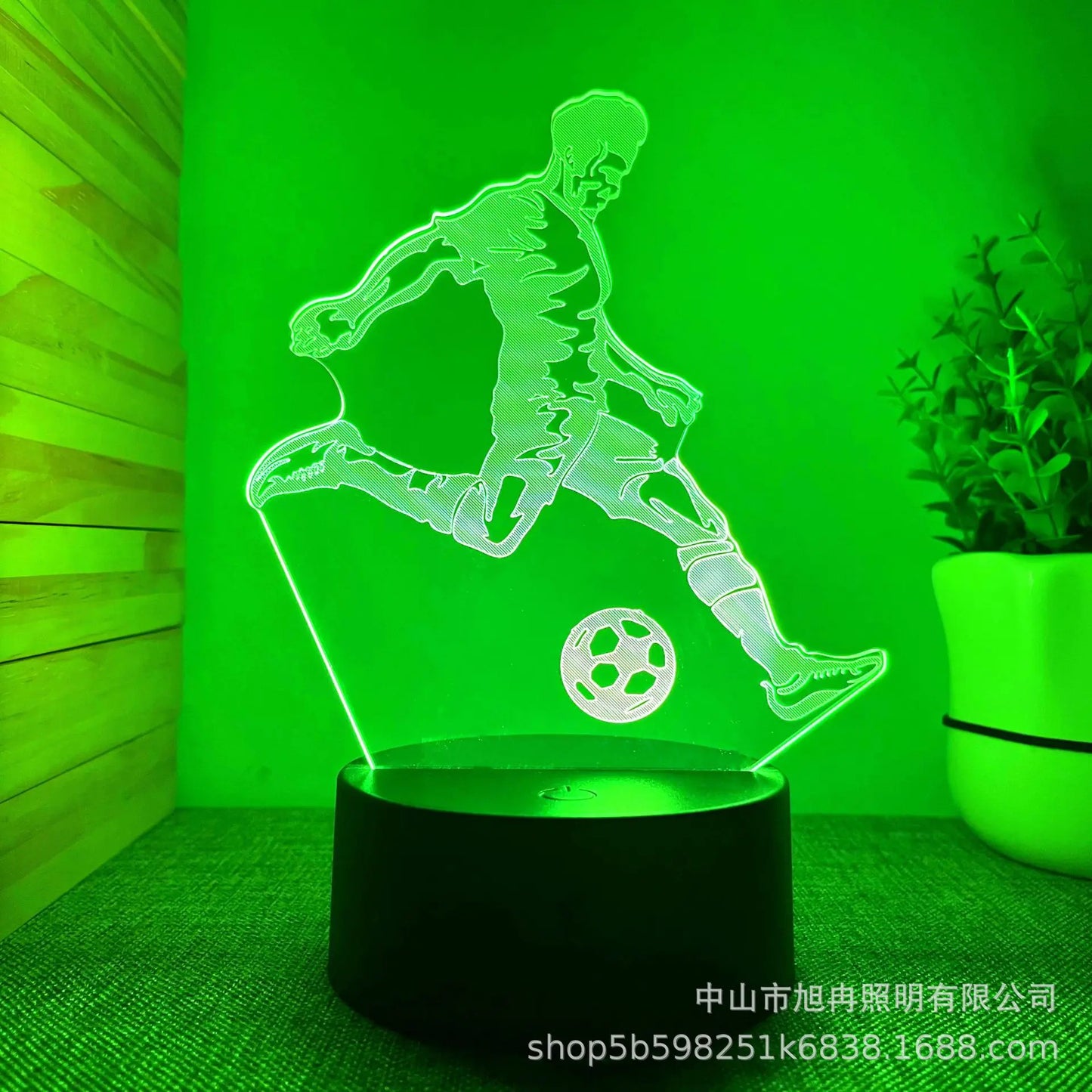 DreamKick Soccer Lamp - Enchanting Night Light for Kids