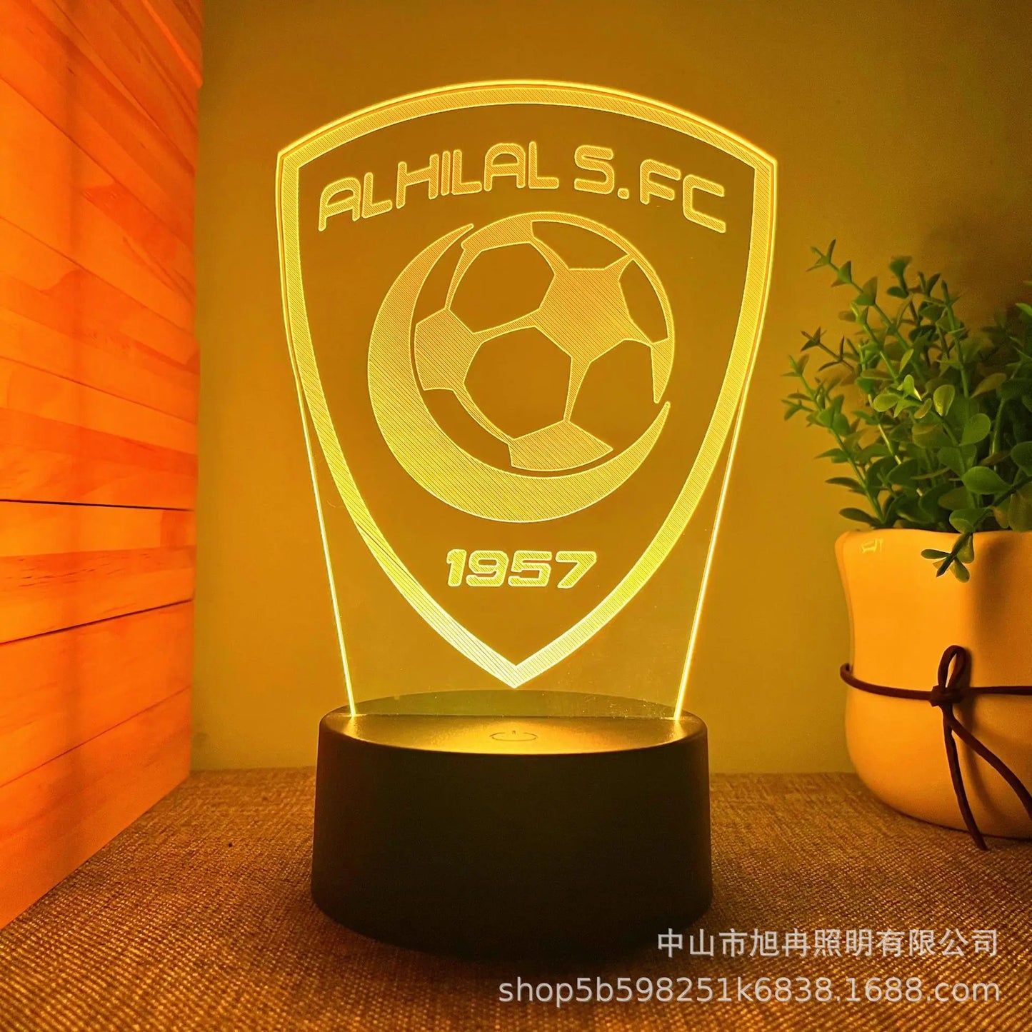 DreamKick Soccer Lamp - Enchanting Night Light for Kids