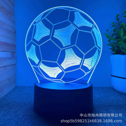 DreamKick Soccer Lamp - Enchanting Night Light for Kids