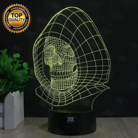 Cosmic Warship 3D Lamp